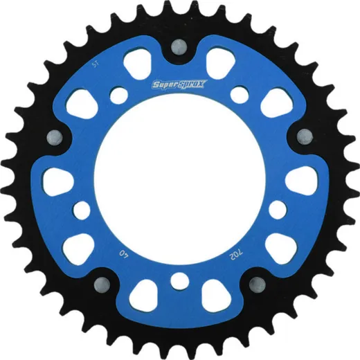 Stealth-Rear Sprocket / Chain Wheel Supersprox 525/40t blue 35800B40