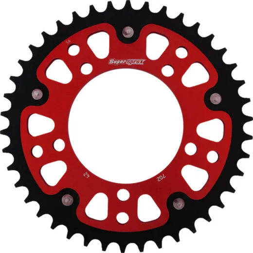 Stealth-Rear Sprocket / Chain Wheel Supersprox 525/42t red 35800R42