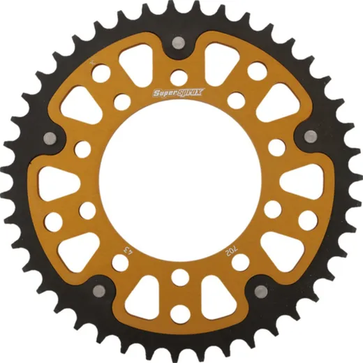 Stealth-Rear Sprocket / Chain Wheel Supersprox 525/43t gold 35800S43