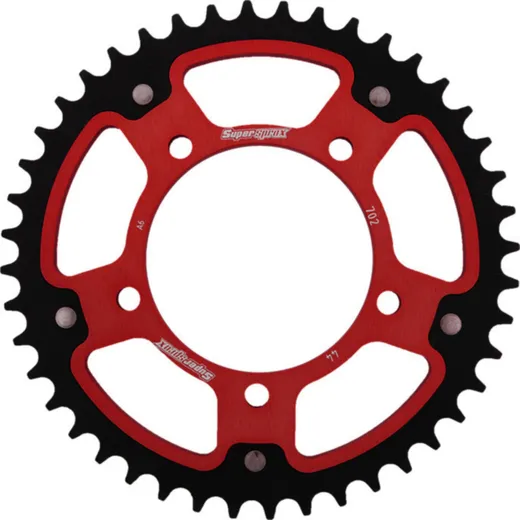 Stealth-Rear Sprocket / Chain Wheel Supersprox 525/44t red 35800R44