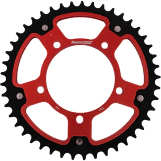 Stealth-Rear Sprocket / Chain Wheel Supersprox 525/45t red 35800R45