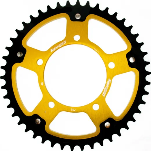 Stealth-Rear Sprocket / Chain Wheel Supersprox 525/46t gold 35800S46