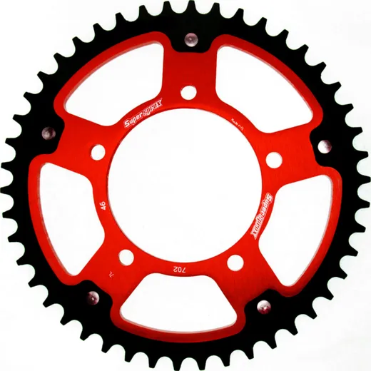 Stealth-Rear Sprocket / Chain Wheel Supersprox 525/46t red 35800R46