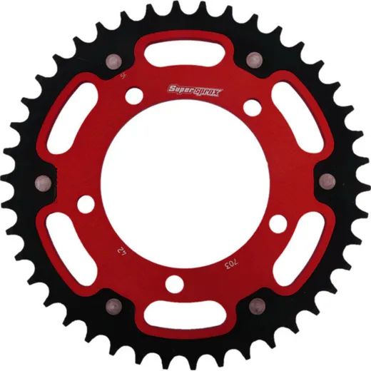 Stealth-Rear Sprocket / Chain Wheel Supersprox 520/42t red 35801R42