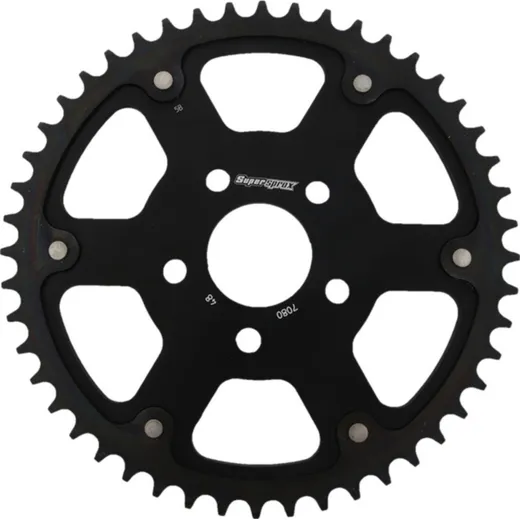 Stealth-Rear Sprocket / Chain Wheel Supersprox 530/48t black 37080K48