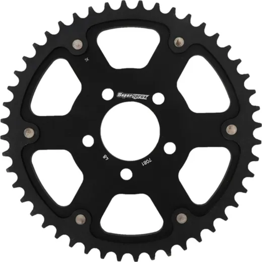 Stealth-Rear Sprocket / Chain Wheel Supersprox 530/48t black 37081K48