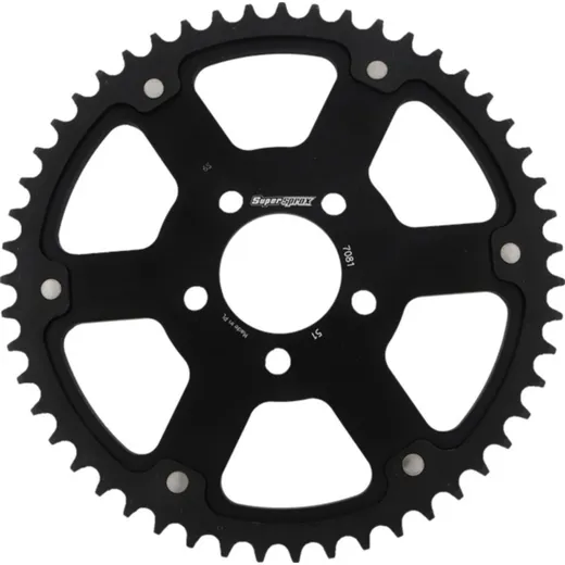 Stealth-Rear Sprocket / Chain Wheel Supersprox 530/51t black 37081K51
