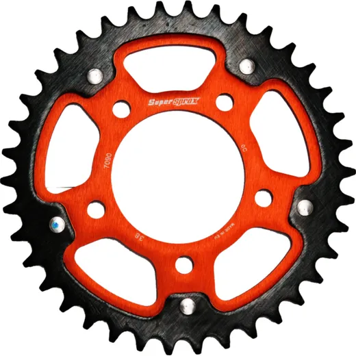 Stealth-Rear Sprocket / Chain Wheel Supersprox 530/38t red 37090R38