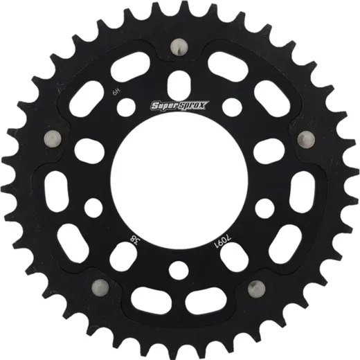 Stealth-Rear Sprocket / Chain Wheel Supersprox 520/38t black 92902K38