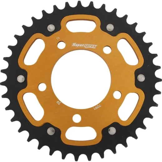 Stealth-Rear Sprocket / Chain Wheel Supersprox 520/39t gold 92902S39