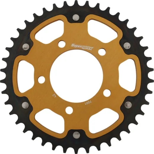 Stealth-Rear Sprocket / Chain Wheel Supersprox 520/42t gold 92902S42