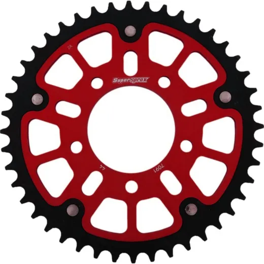 Stealth-Rear Sprocket / Chain Wheel Supersprox 520/44t red 92902R44