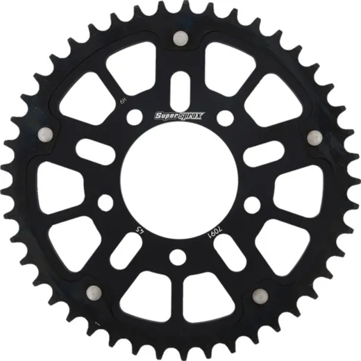 Stealth-Rear Sprocket / Chain Wheel Supersprox 520/45t black 92902K45