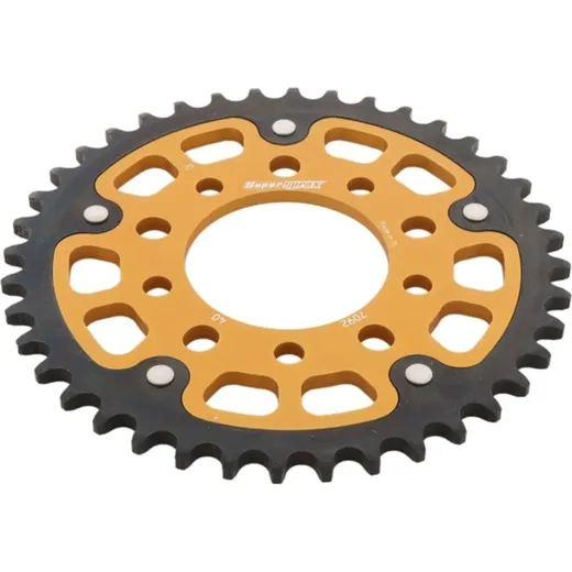 Stealth-Rear Sprocket / Chain Wheel Supersprox 525/40t gold 92903S40