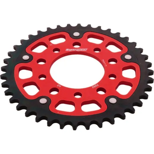 Stealth-Rear Sprocket / Chain Wheel Supersprox 525/40t red 92903R40