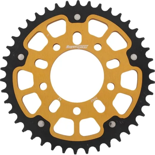 Stealth-Rear Sprocket / Chain Wheel Supersprox 525/42t gold 92903S42