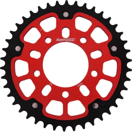 Stealth-Rear Sprocket / Chain Wheel Supersprox 525/42t red 92903R42