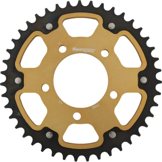 Stealth-Rear Sprocket / Chain Wheel Supersprox 525/43t gold 92903S43