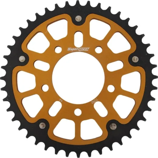 Stealth-Rear Sprocket / Chain Wheel Supersprox 525/44t gold 92903S44
