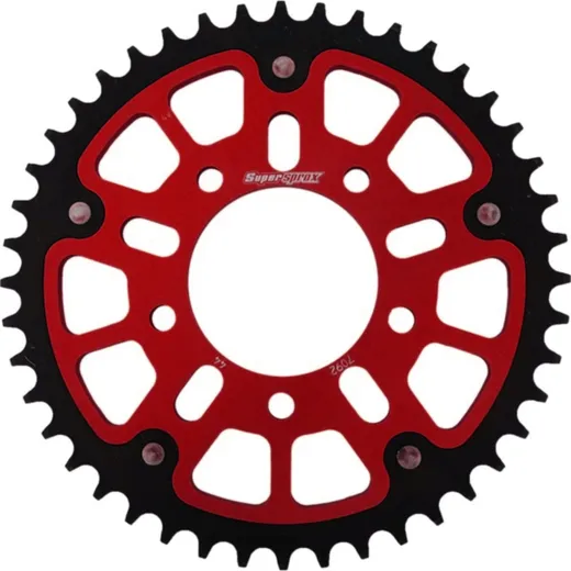 Stealth-Rear Sprocket / Chain Wheel Supersprox 525/44t red 92903R44