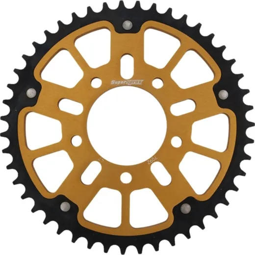 Stealth-Rear Sprocket / Chain Wheel Supersprox 525/47t gold 92903S47