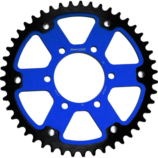 Stealth-Rear Sprocket / Chain Wheel Supersprox 520/47t blue 37094B47