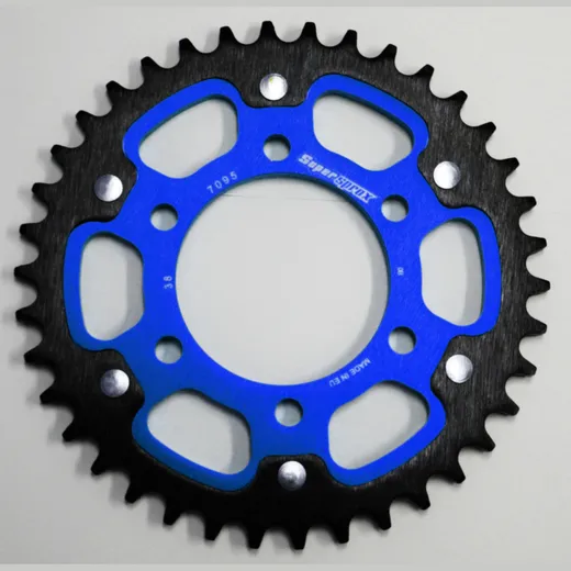 Stealth-Rear Sprocket / Chain Wheel Supersprox 525/38t blue 92666B38