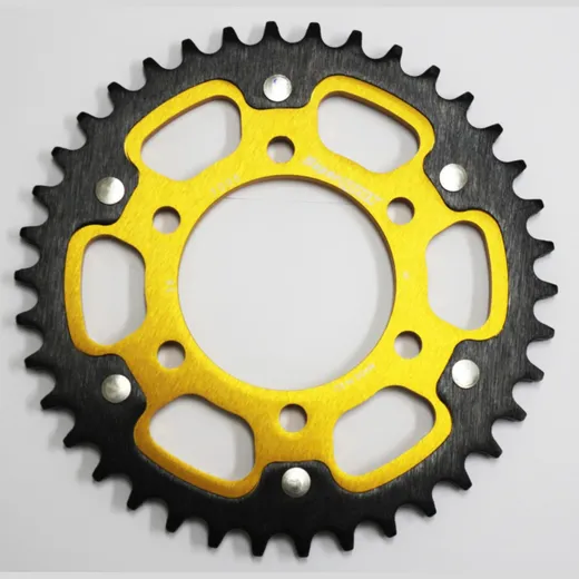 Stealth-Rear Sprocket / Chain Wheel Supersprox 525/38t gold 92666S38