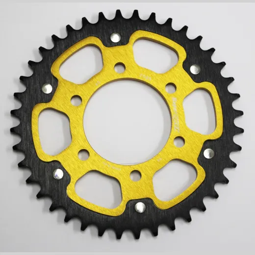 Stealth-Rear Sprocket / Chain Wheel Supersprox 525/40t gold 92666S40