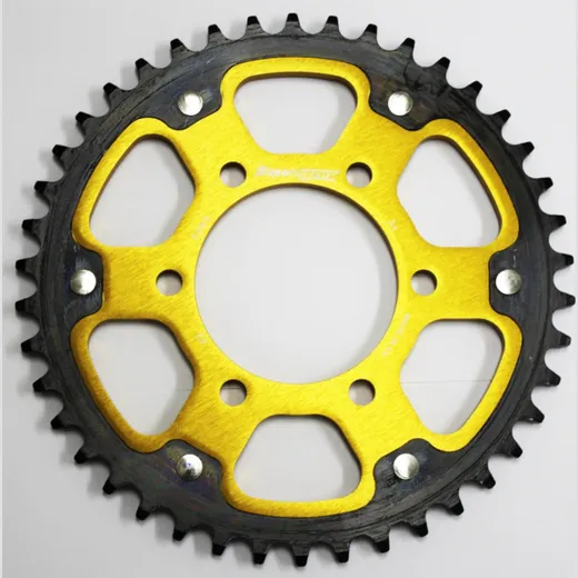 Stealth-Rear Sprocket / Chain Wheel Supersprox 525/42t gold 92666S42