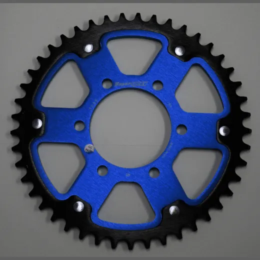 Stealth-Rear Sprocket / Chain Wheel Supersprox 525/45t blue 92666B45