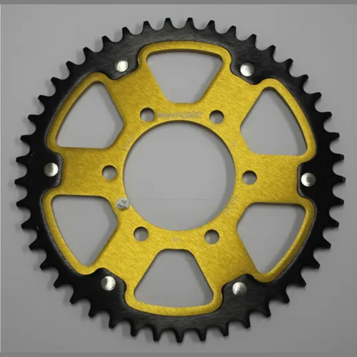 Stealth-Rear Sprocket / Chain Wheel Supersprox 525/45t gold 92666S45