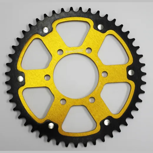Stealth-Rear Sprocket / Chain Wheel Supersprox 525/47t gold 92666S47