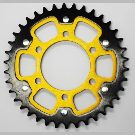 Stealth-Rear Sprocket / Chain Wheel Supersprox 530/38t gold 37096S38