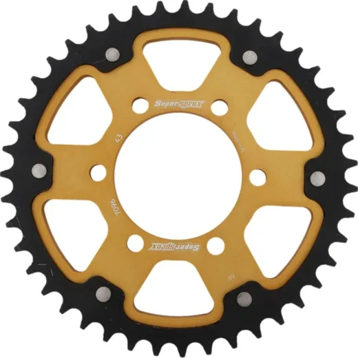 Stealth-Rear Sprocket / Chain Wheel Supersprox 530/43t gold 37096S43