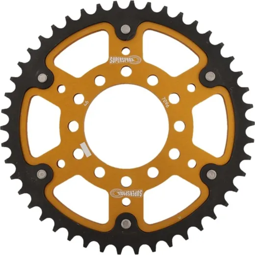 Stealth-Rear Sprocket / Chain Wheel Supersprox 530/46t gold 37096S46