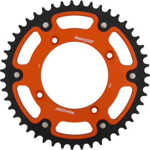 Stealth-Rear Sprocket / Chain Wheel Supersprox 520/47t orange 71307O47