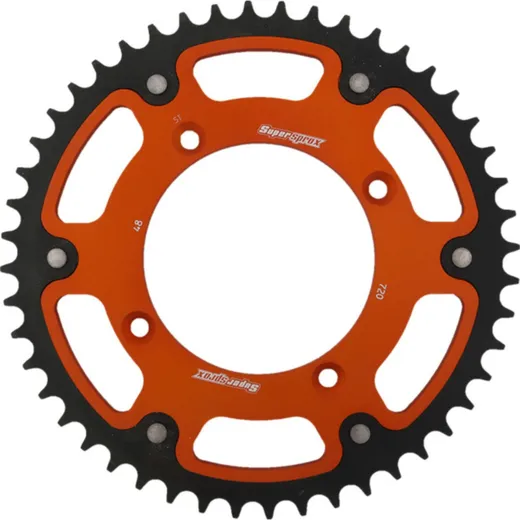 Stealth-Rear Sprocket / Chain Wheel Supersprox 520/48t orange 71307O48