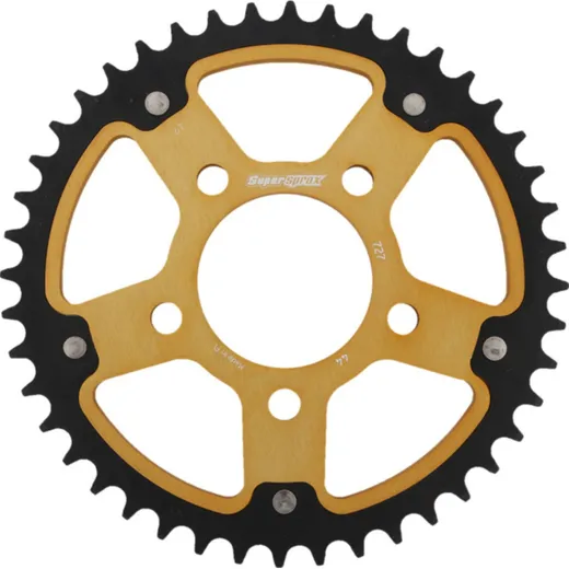 Stealth-Rear Sprocket / Chain Wheel Supersprox 525/44t gold 35710S44