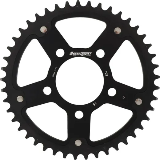Stealth-Rear Sprocket / Chain Wheel Supersprox 525/45t black 35710K45