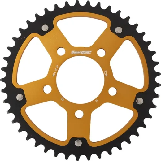 Stealth-Rear Sprocket / Chain Wheel Supersprox 520/45t gold 35711S45