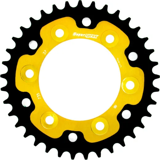 Stealth-Rear Sprocket / Chain Wheel Supersprox 520/37t gold 50602S37