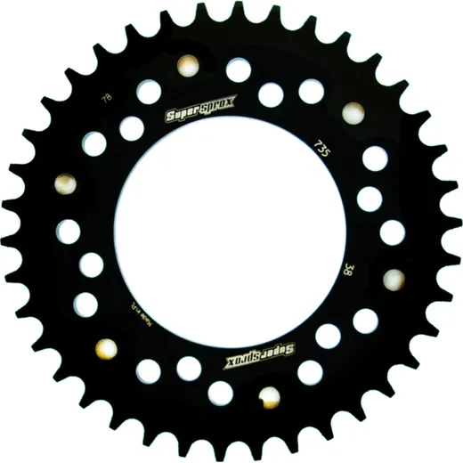 Stealth-Rear Sprocket / Chain Wheel Supersprox 520/38t black 50602K38