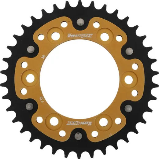 Stealth-Rear Sprocket / Chain Wheel Supersprox 520/38t gold 50602S38