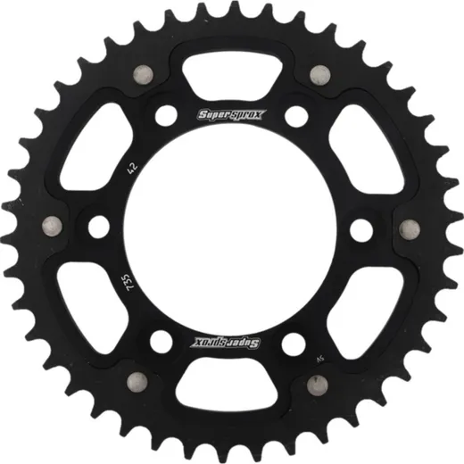 Stealth-Rear Sprocket / Chain Wheel Supersprox 520/42t black 50602K42