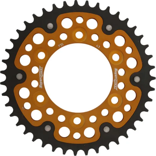 Stealth-Rear Sprocket / Chain Wheel Supersprox 520/43t gold 50602S43