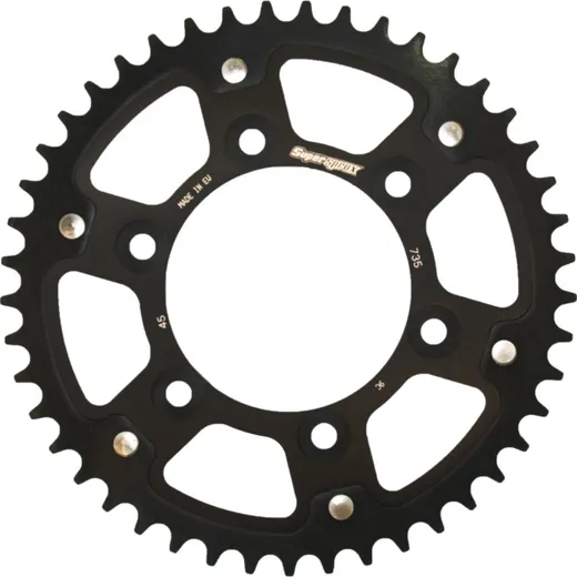 Stealth-Rear Sprocket / Chain Wheel Supersprox 520/45t black 50602K45