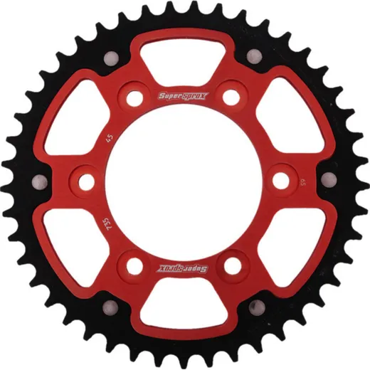 Stealth-Rear Sprocket / Chain Wheel Supersprox 520/45t red 50602R45