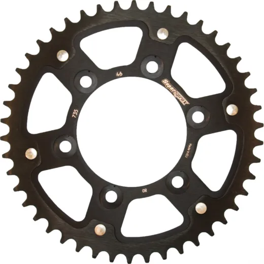 Stealth-Rear Sprocket / Chain Wheel Supersprox 520/46t black 50602K46