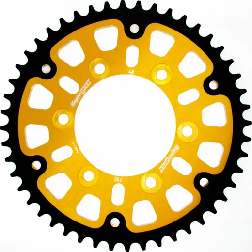 Stealth-Rear Sprocket / Chain Wheel Supersprox 520/48t gold 50602S48